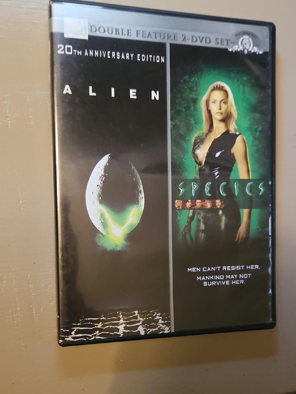 Alien & Species Double Feature DVDs